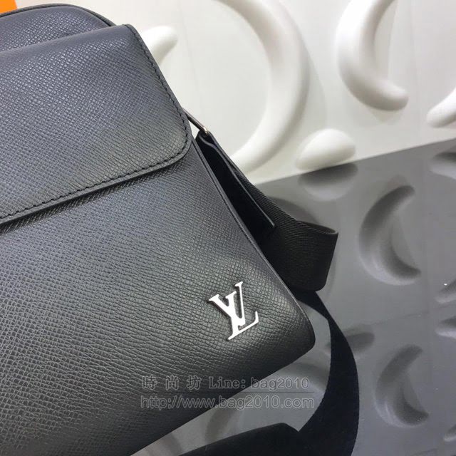 LV男包 M30260 路易威登Alex小號郵差包 LV經典款男挎包 LV牛皮男包  ydh2950